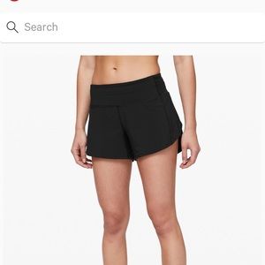 Lululemon speed up shorts
